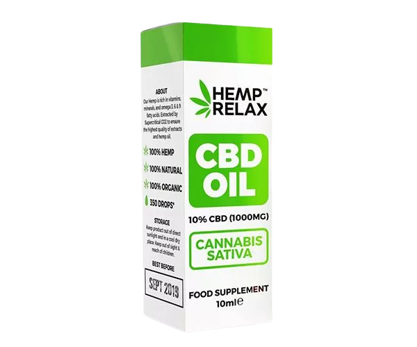 KRAFT HEMP OIL BOXES